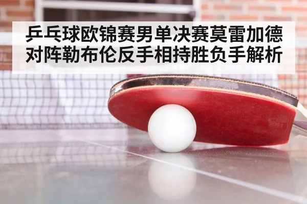 table tennis match closeup